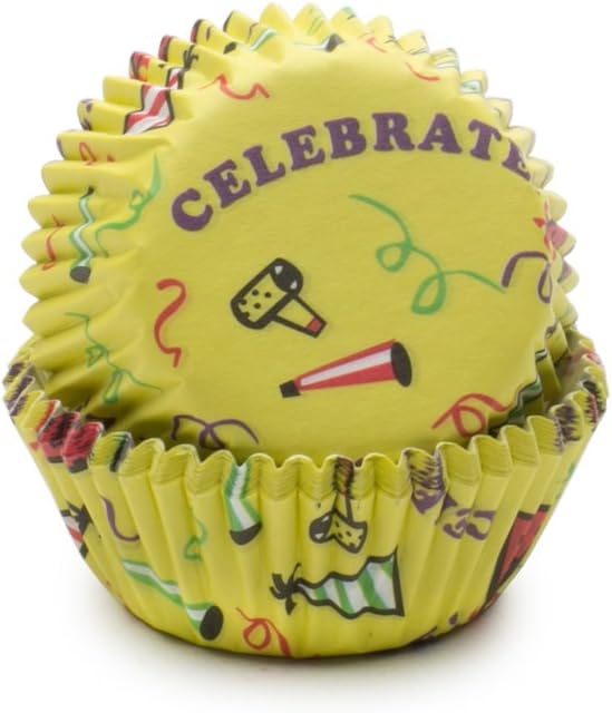 Fox Run Celebrate Mini Bake Cups - 75 Pack