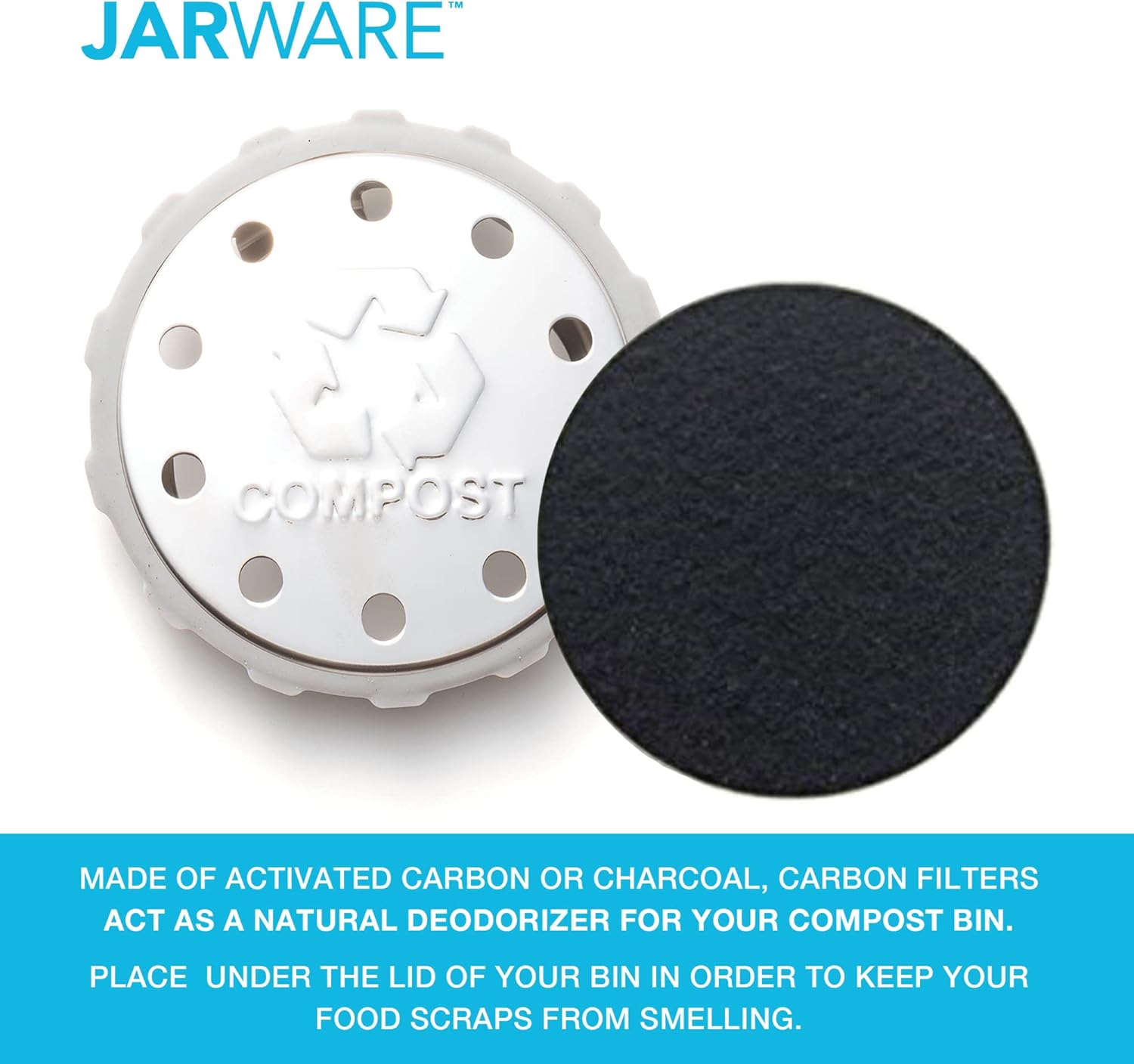 Jarware Compost Filters Set of 8