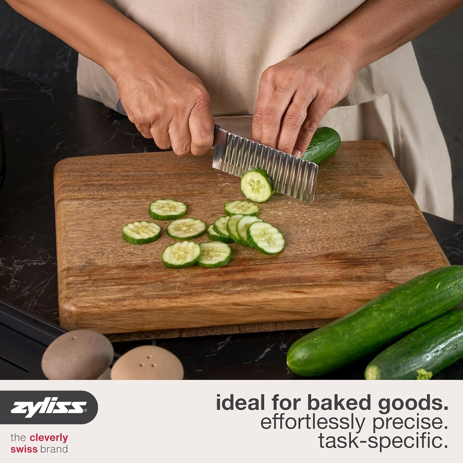Zyliss Crinkle Cut Knife – 4.5" / 11.4 cm