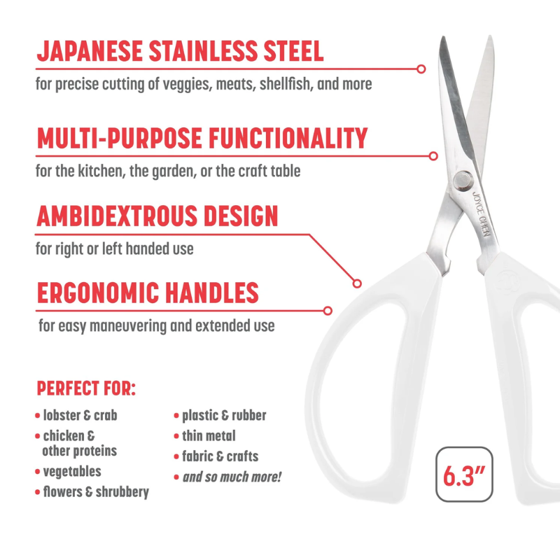 Joyce Chen Original Unlimited Kitchen Scissors - 2 Pack Joyce Chen by Kitchen Niche