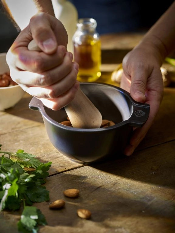 Peugeot Mortar and Pestle – Slate Ceramic – 12 cm