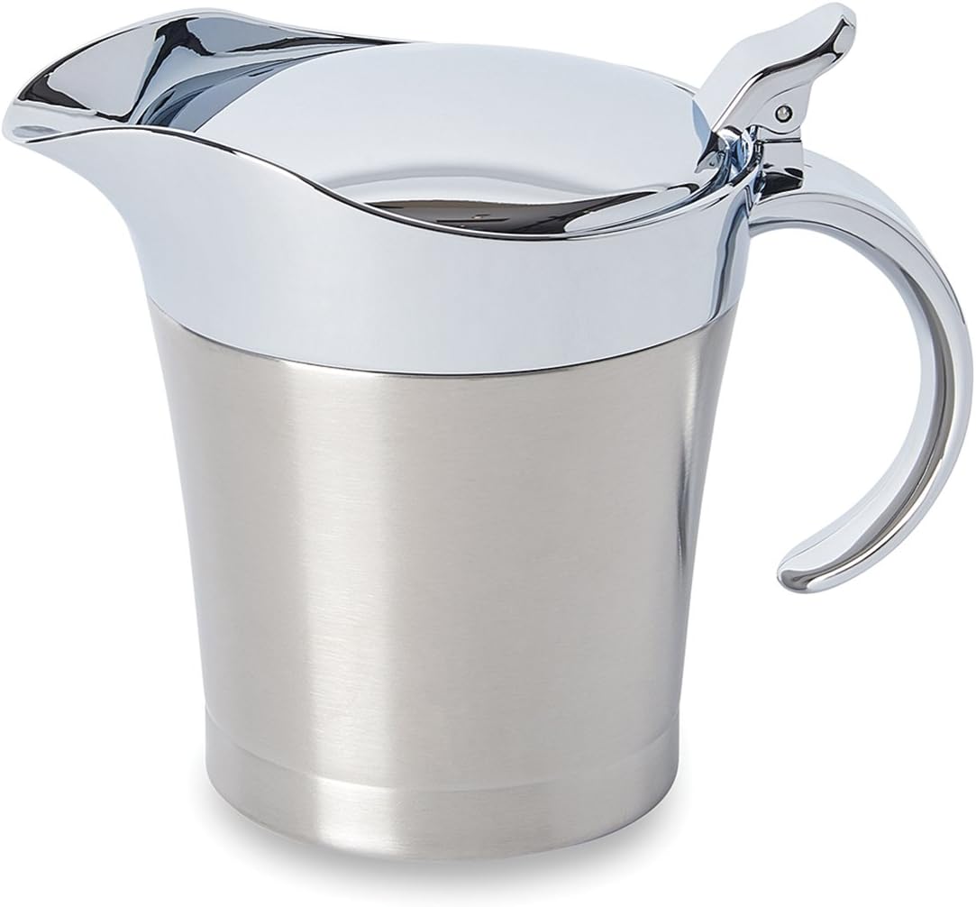 Fox Run Double Walled Stainless Steel Gravy Boat / Warmer