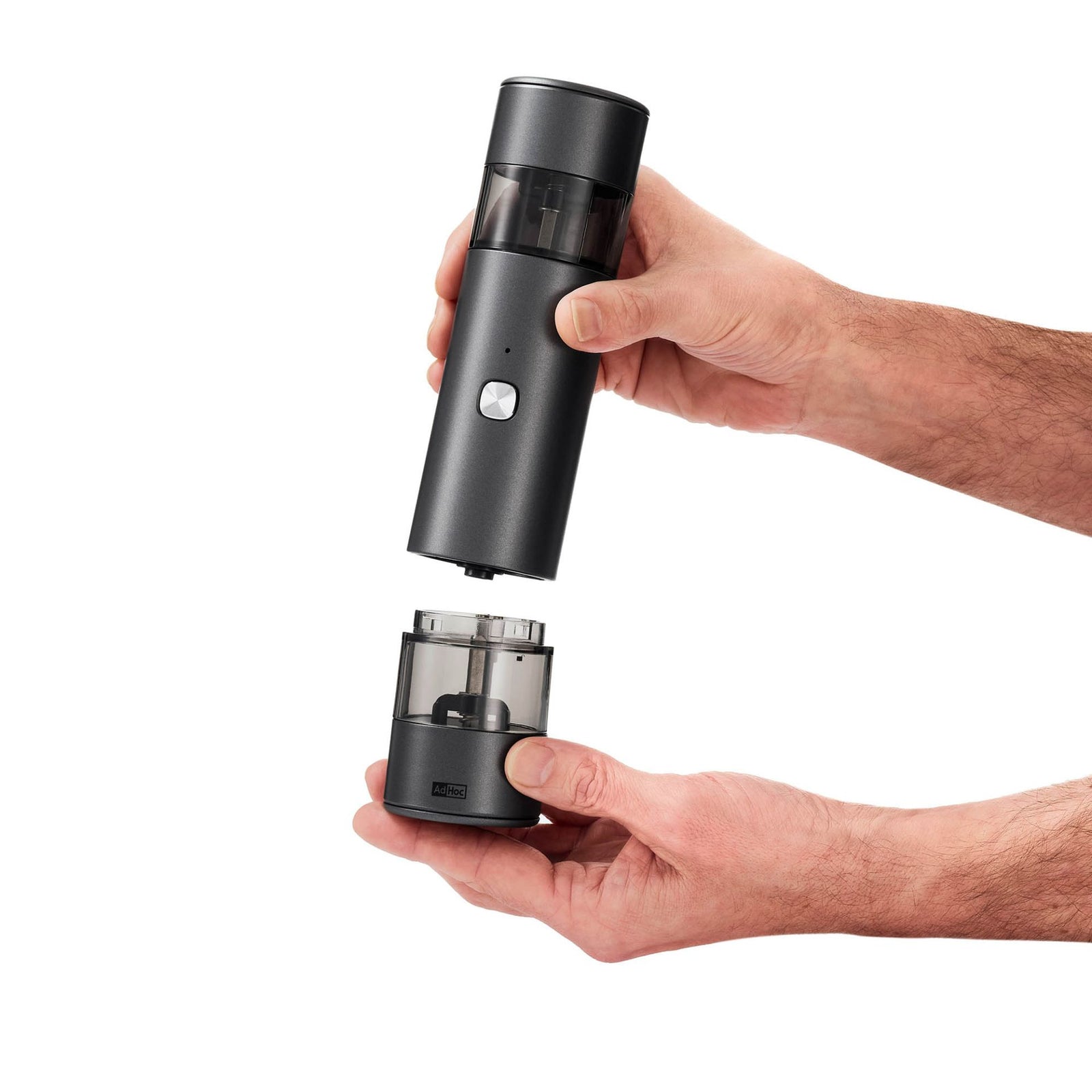 AdHoc i.Mill Duo Electric Pepper & Salt Double Mill – Dark Grey – 9.3" / 23.5 cm