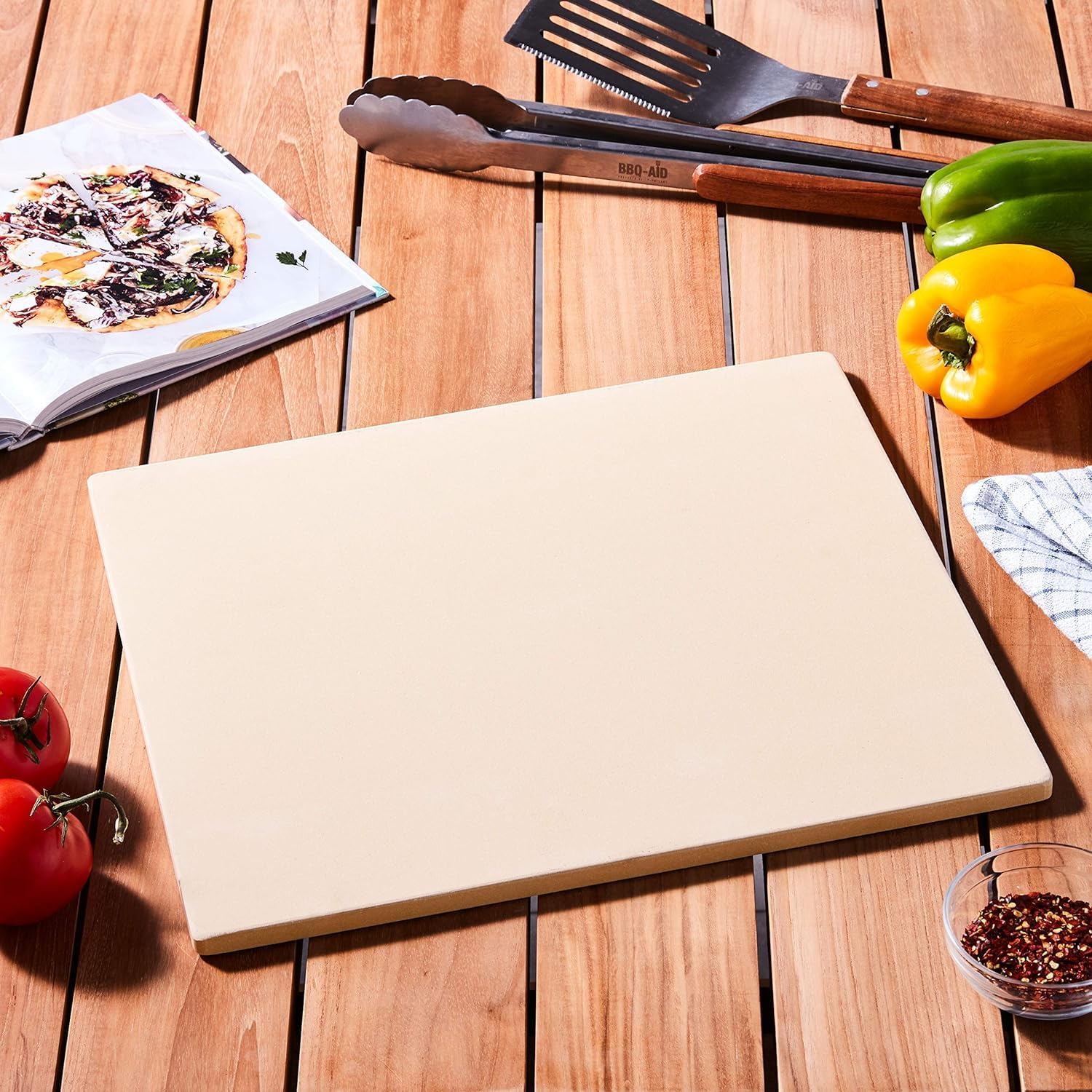 Outset Rectangular Pizza Grill Stone 14" x 16"