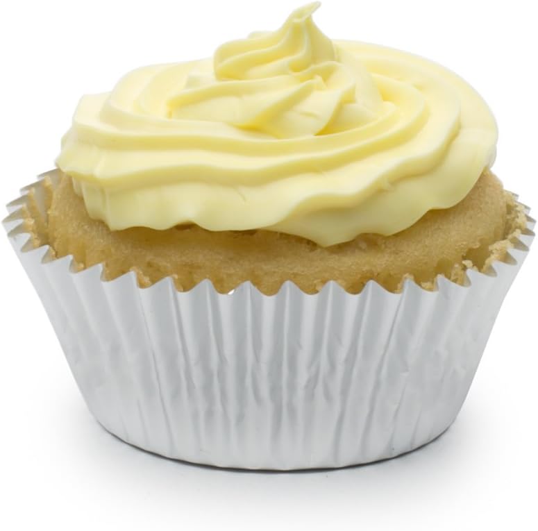 Fox Run Silver Foil Bake Cups - 32 Pack