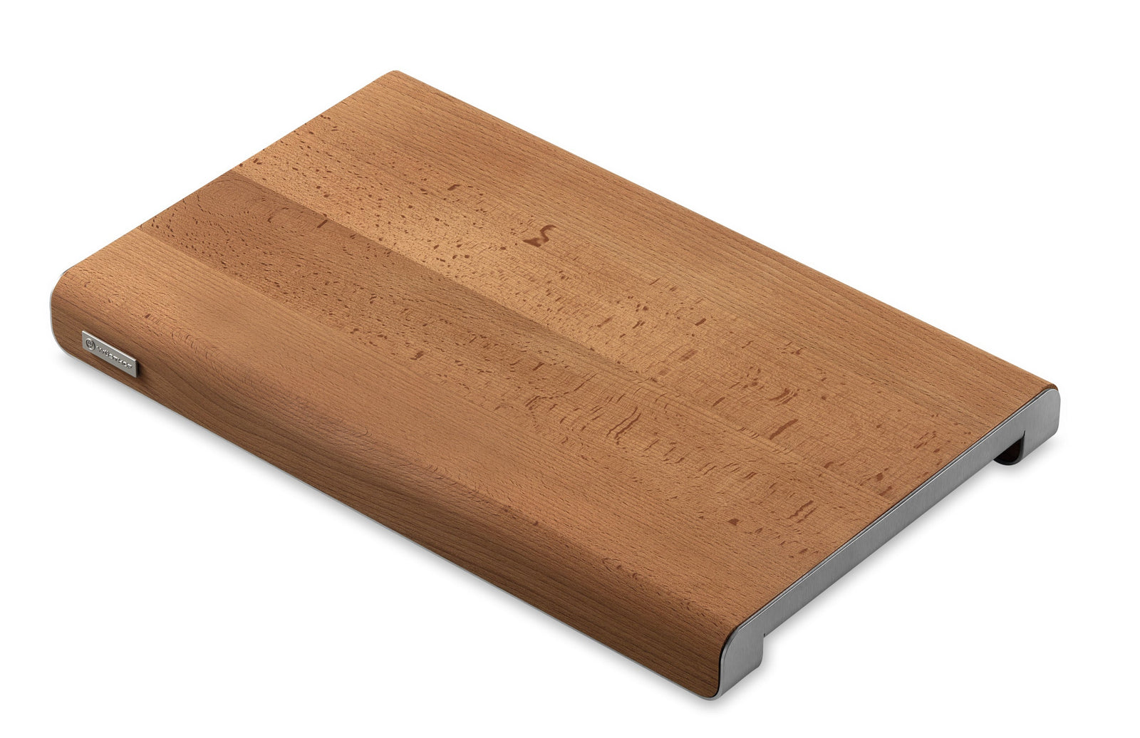 Wüsthof Thermo Wood Cutting Board with Stainless Trim – 40 × 25 × 4 cm by Kitchen Niche