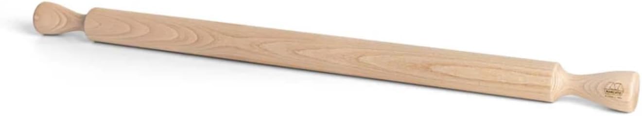Marcato Premium Classic Wooden Rolling Pin – 70 cm / 27.56"