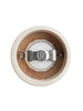 Peugeot Boreal Manual Salt Mill – Feather White Beechwood – 12 cm