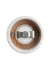 Peugeot Boreal Manual Salt Mill – Pebble Grey Beechwood – 12 cm