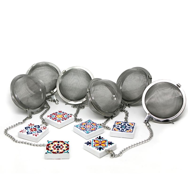 Danesco CH'A TEA Tea Balls With Charms