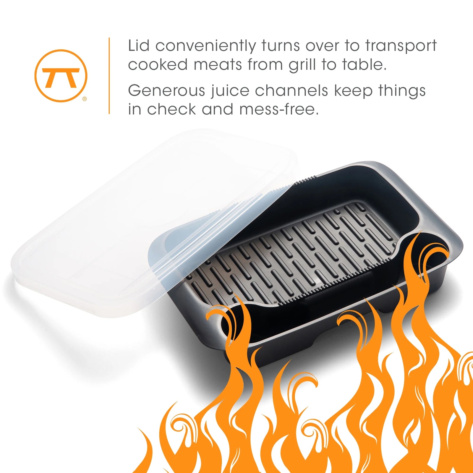 Outset Grill Prep Station with Lid – 15" x 10"