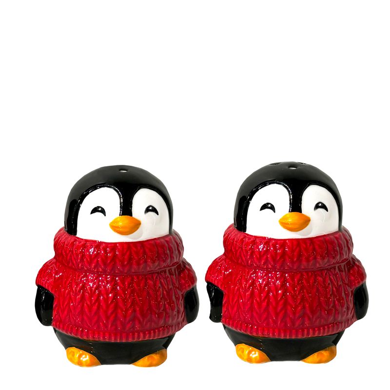 BIA Penguin Sweater Salt and Pepper Shaker Set