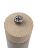 Peugeot Boreal Manual Salt Mill – Pebble Grey Beechwood – 12 cm