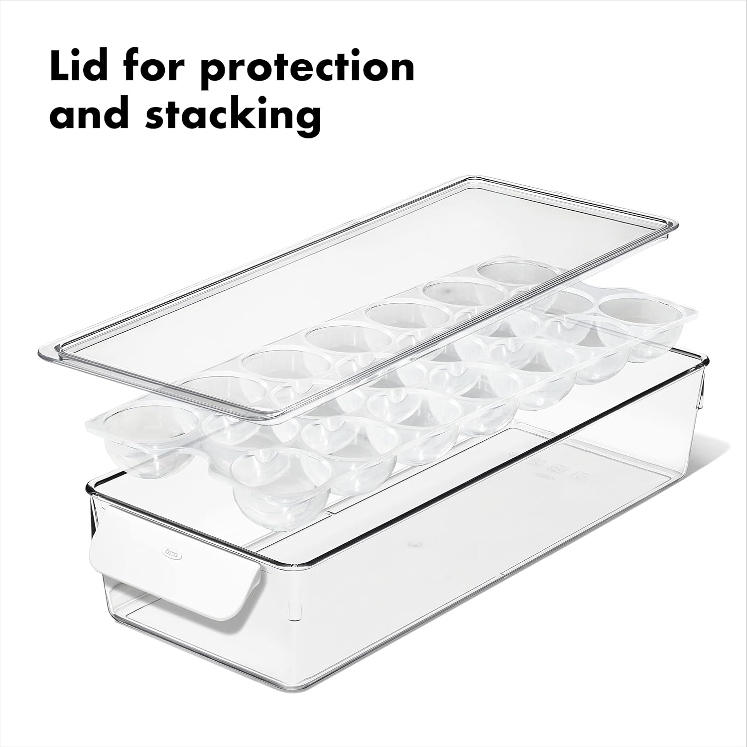 OXO Good Grips Fridge Egg Bin with Lid
