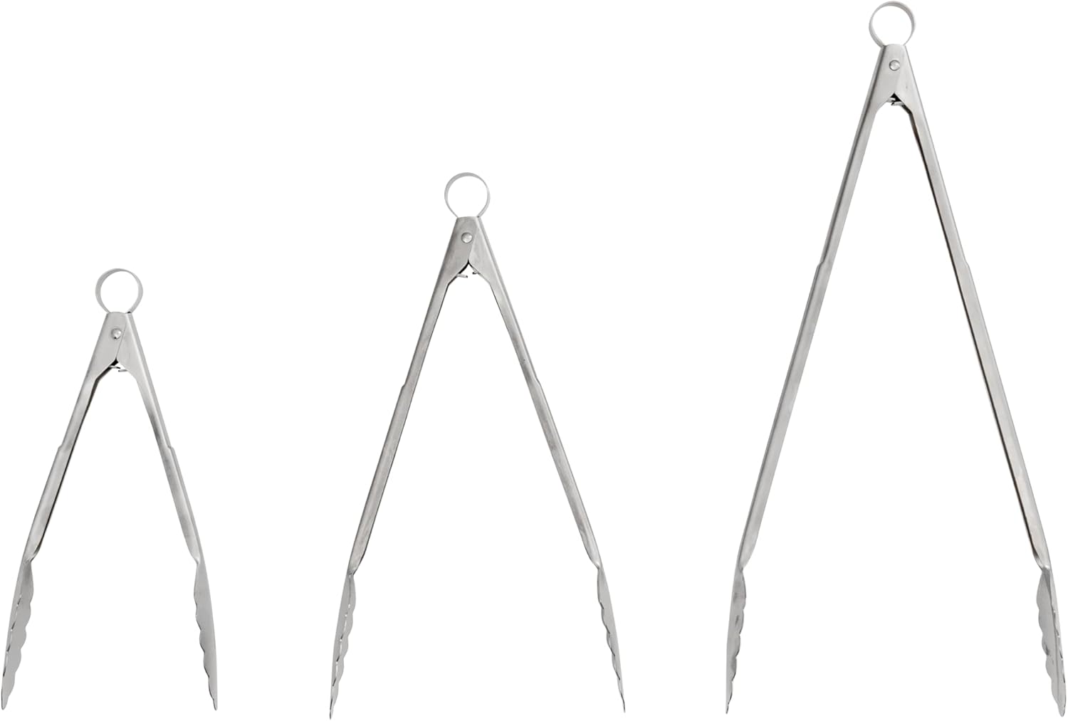 Cuisipro Locking Tongs – Stainless Steel, 16" / 40.6cm Cuisipro by Kitchen Niche