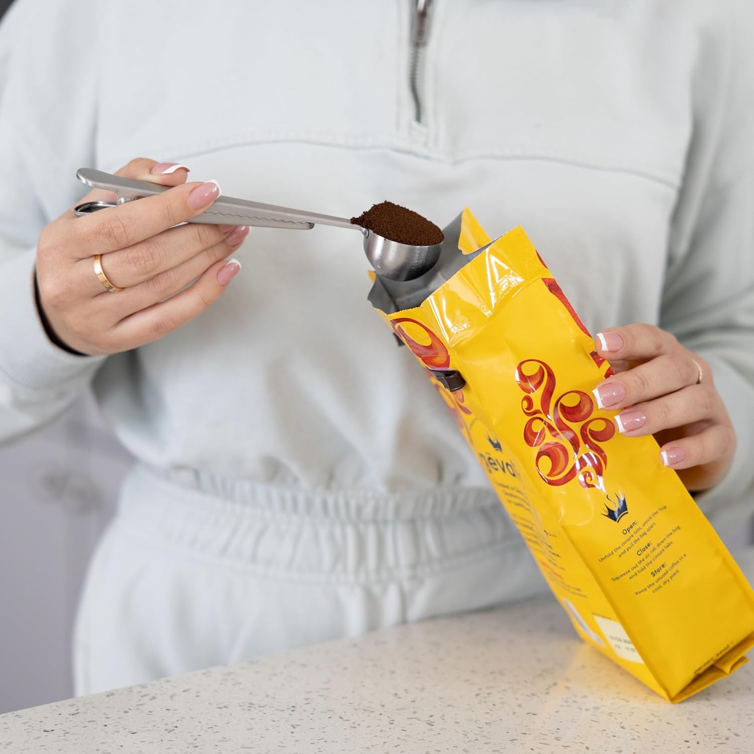 Fox Run Coffee Spoon Bag Clip