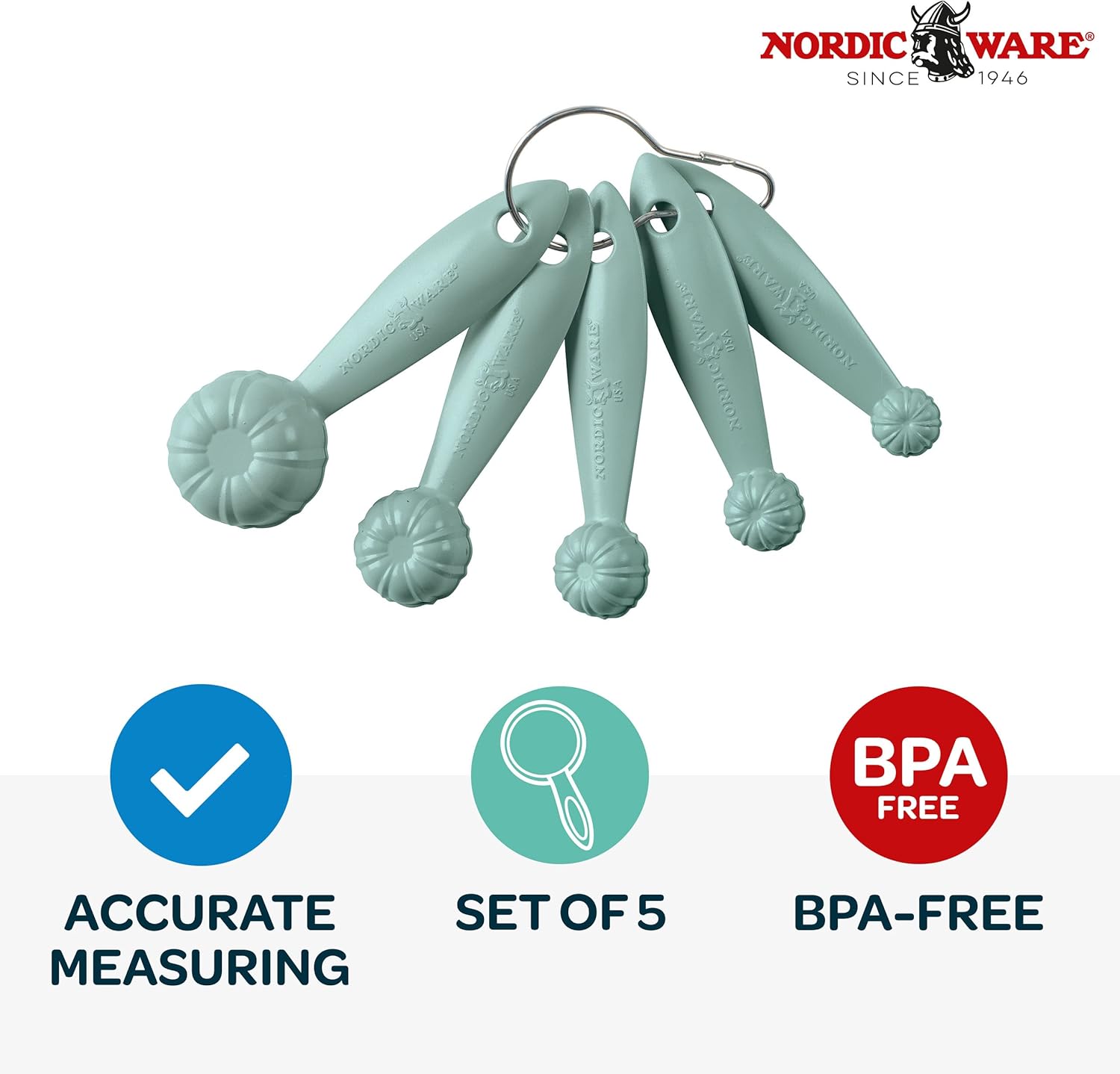 Nordic Ware Bundt Measuring Spoons, Set/5