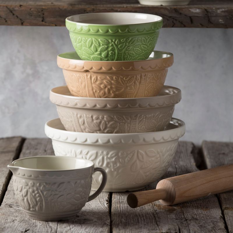 Mason Cash Forest Mixing Bowl 8.25-Inch Green