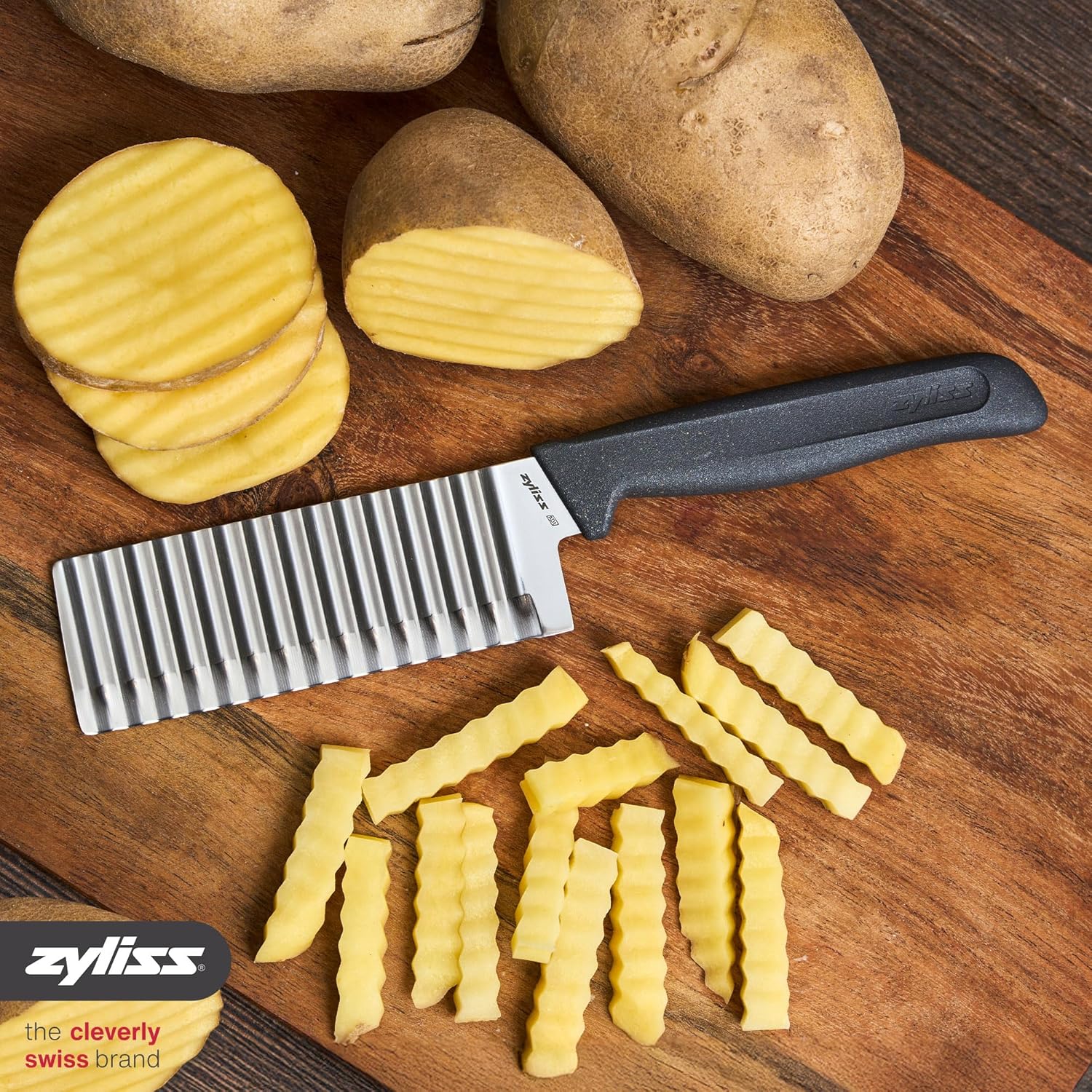 Zyliss Crinkle Cut Knife – 4.5" / 11.4 cm
