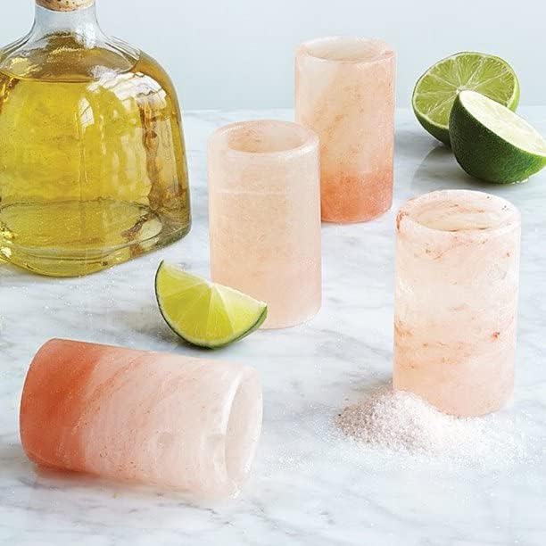 Outset Himalayan Salt Shot Glass Set of 4