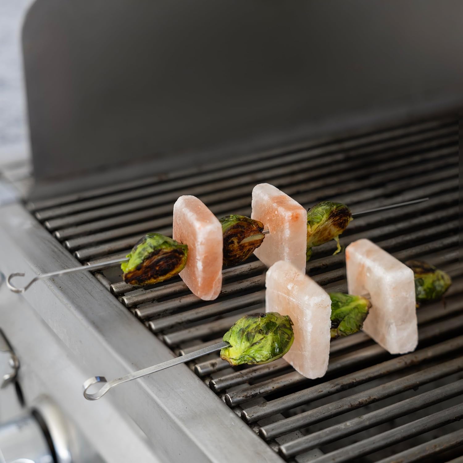 Outset Himalayan Salt Cube Skewers Set