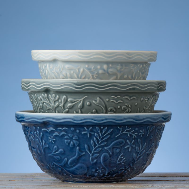 Mason Cash Nautical Mixing Bowl 9.75-Inch Blue