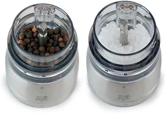Peugeot Daman Electric u'Select Salt & Pepper Mill Set – 16 cm