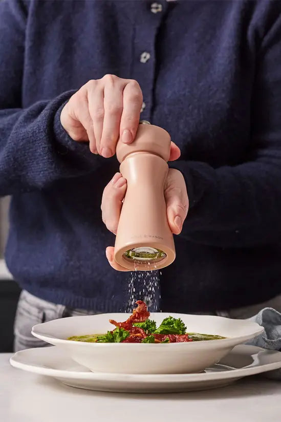Cole & Mason Kenton Salt/Pepper Mill – Himalayan Salt Pink – 6" / 15 cm