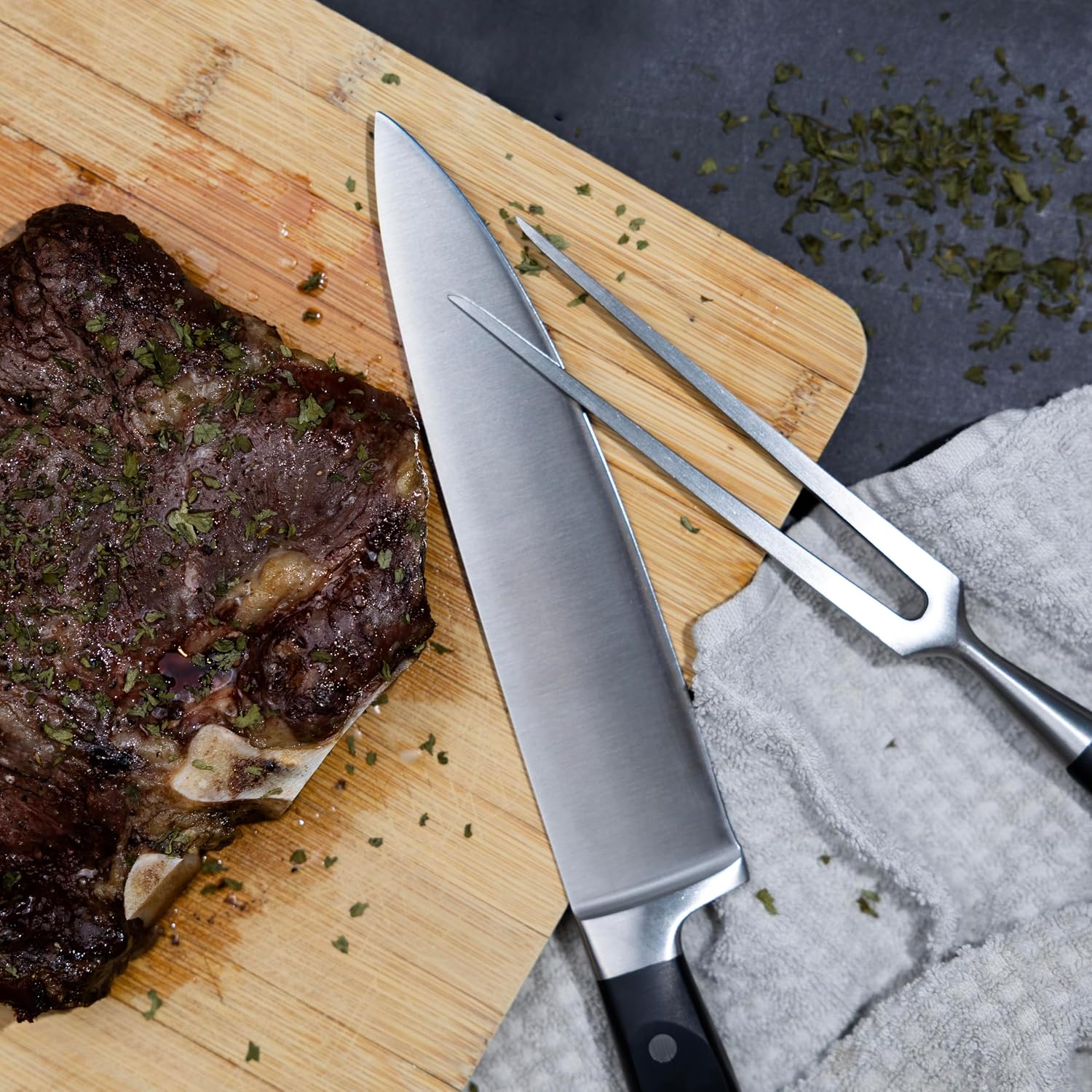 Outset Stainless Steel Carving Set