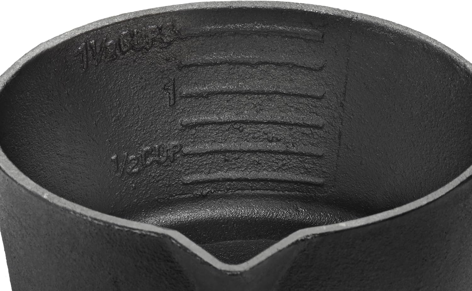 Outset Cast Iron Sauce Pot with Silicone Brush