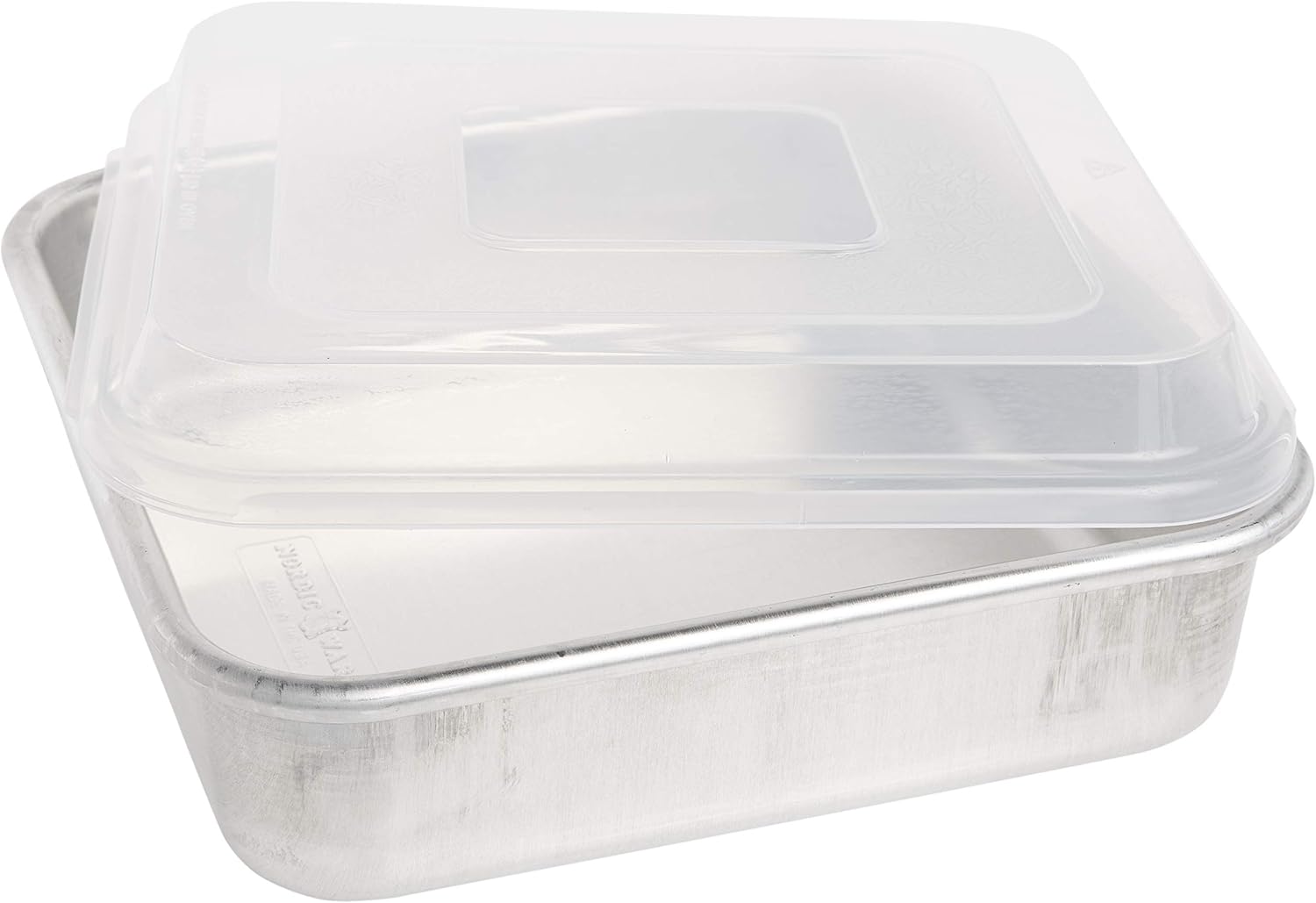 Nordic Ware Square Cake Pan with Lid