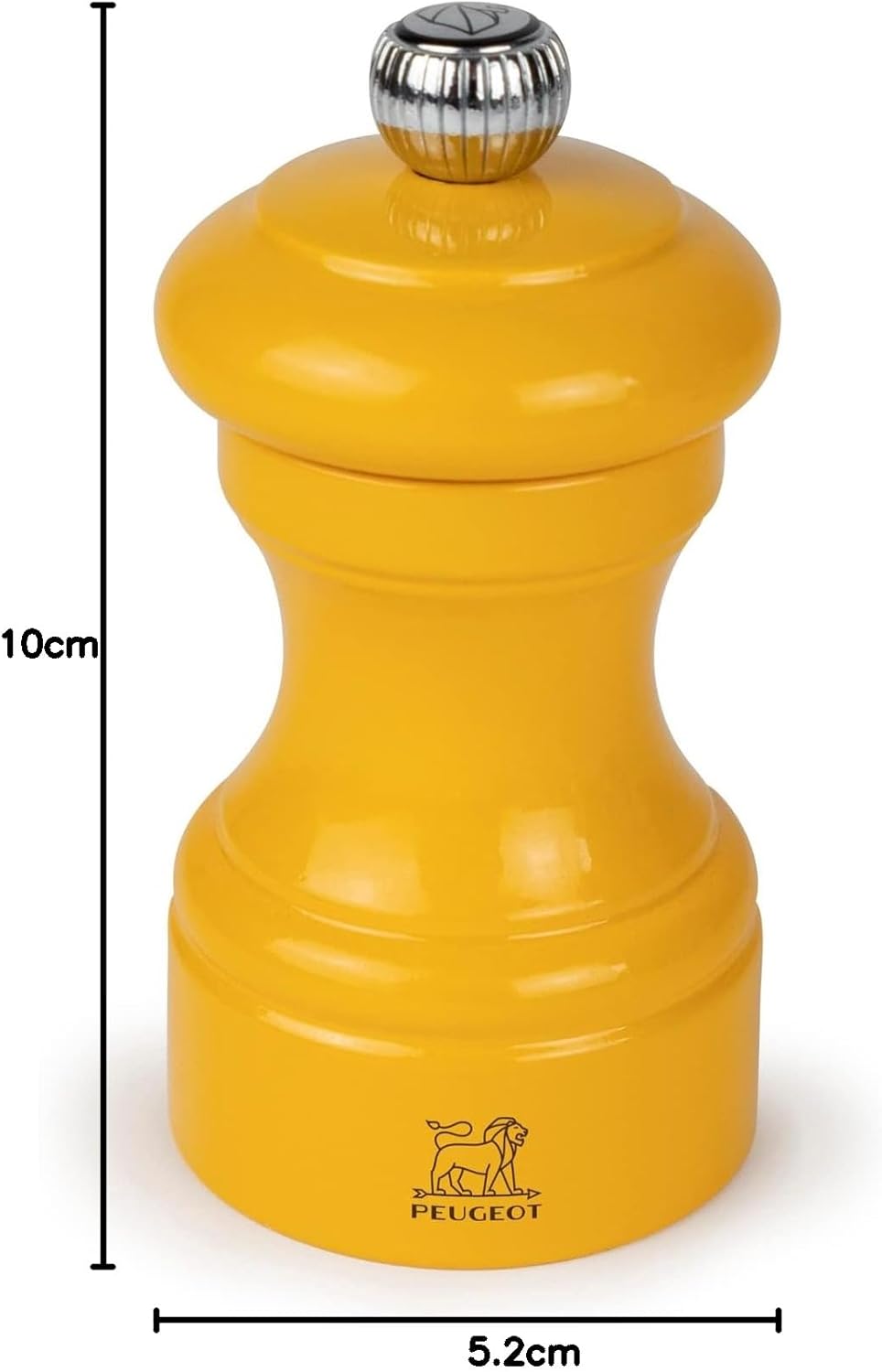 Peugeot Bistrorama Manual Pepper Mill – Saffron Yellow – 10 cm