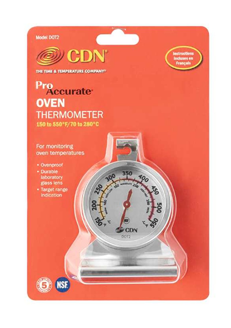 CDN Oven Thermometer – ProAccurate Ovenproof Dial