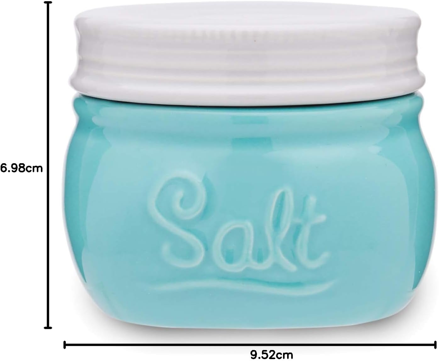 Fox Run Mason Jar Salt Cellar with Spoon