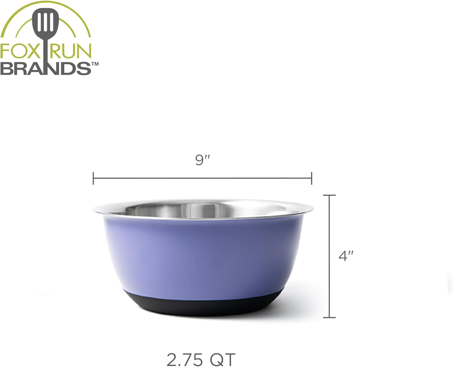 Fox Run Mixing Bowl – 2.75 Qt Purple