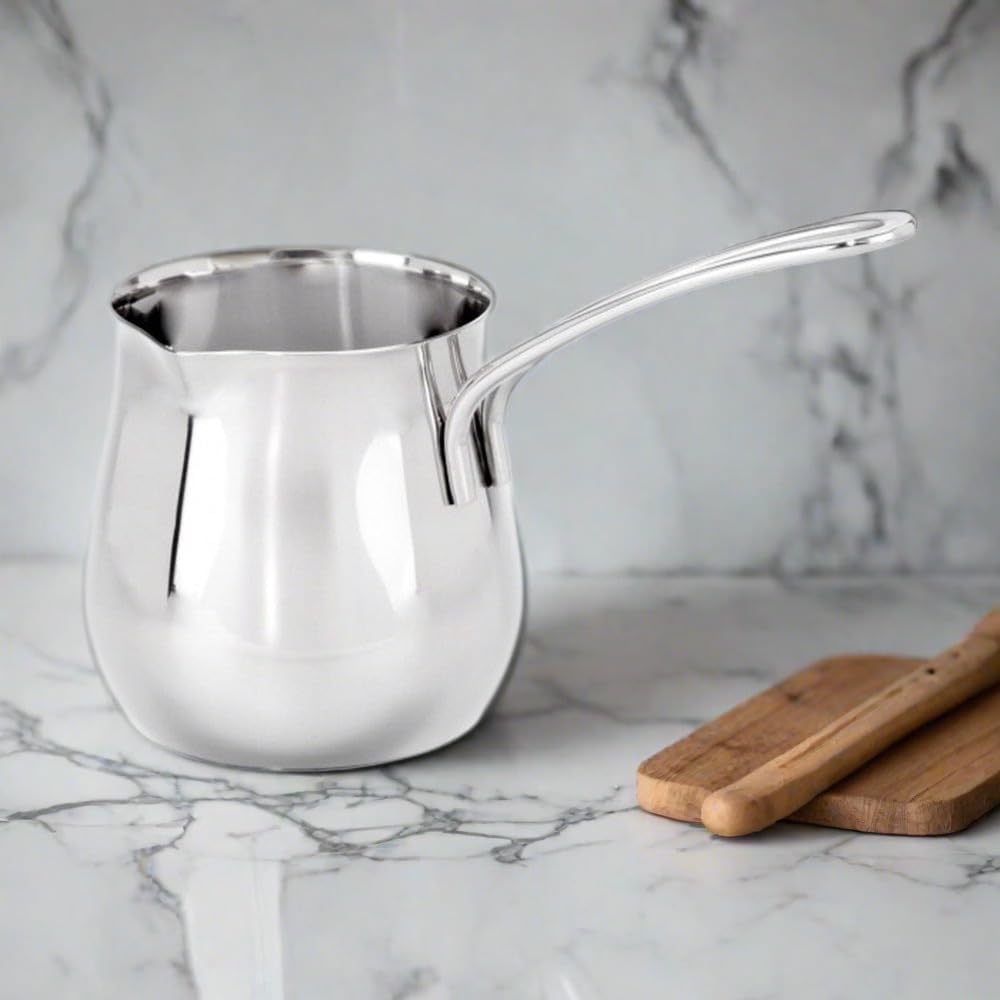 Cuisinox Stainless Steel Turkish Coffee Pot – 355ml by Kitchen Niche