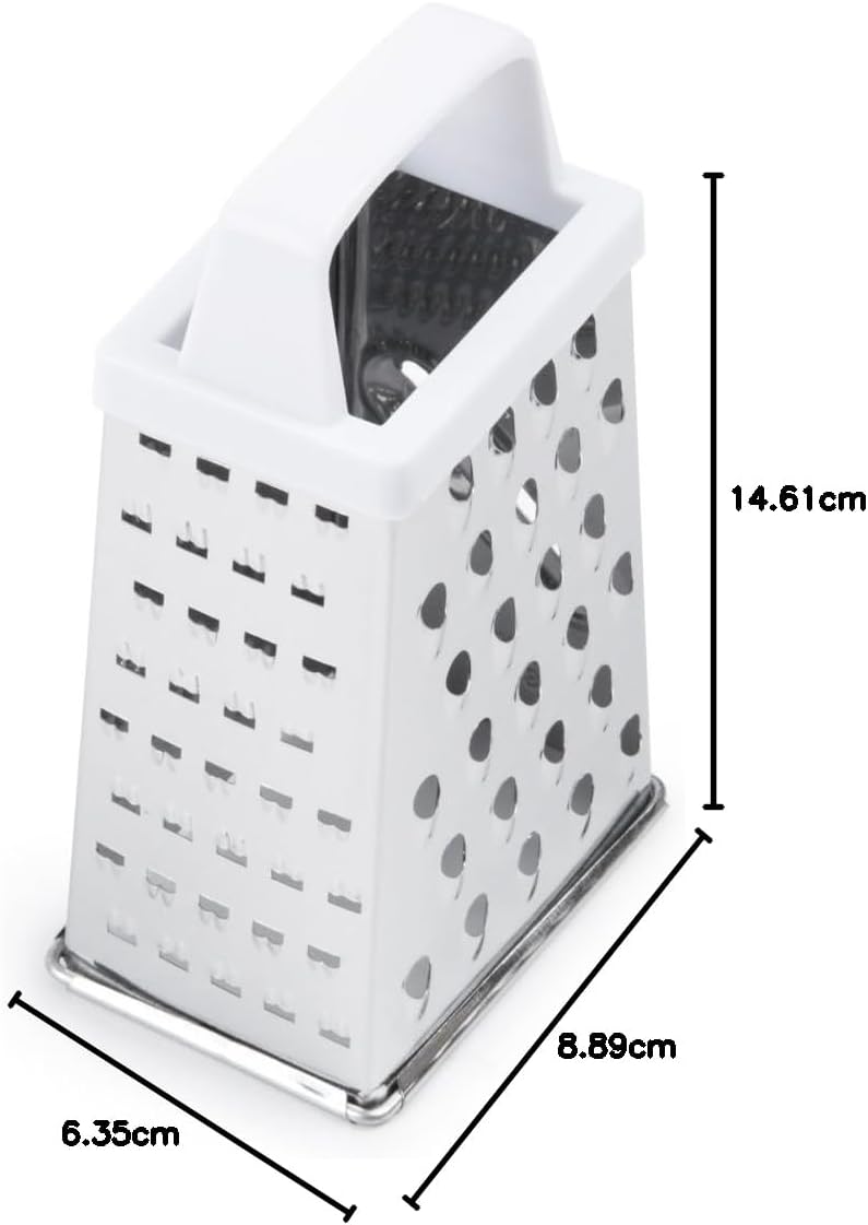 Fox Run 6-Inch Stainless Steel 4-Sided Grater