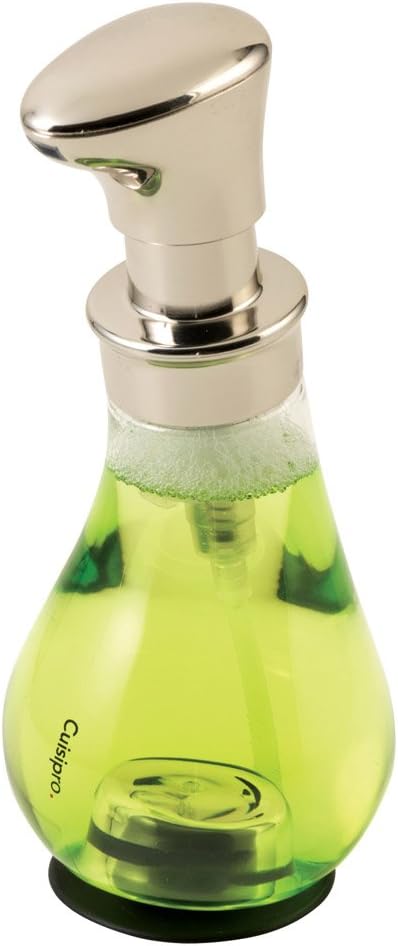 Cuisipro Foam Pump – 8.3" / 21 cm – Chrome Cuisipro by Kitchen Niche