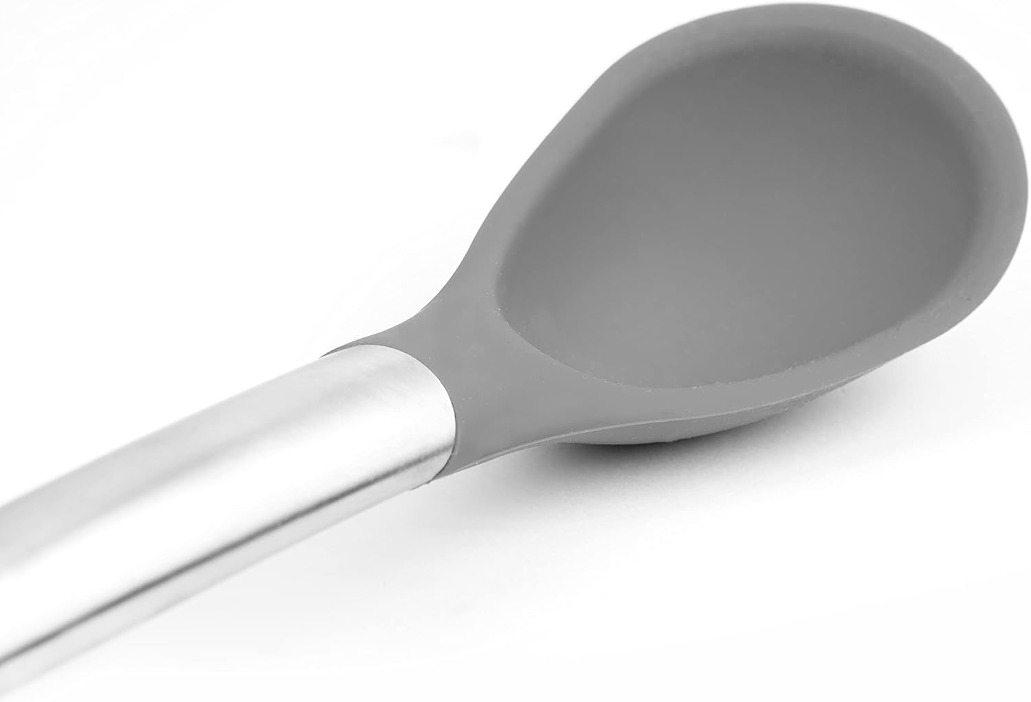 Cuisipro Silicone Spoon – 12" / 30.5 cm – Grey (LFGB Silicone) Cuisipro by Kitchen Niche