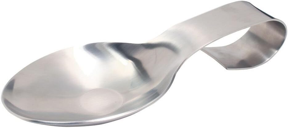 Cuisinox Large Stainless Steel Spoon Rest – 23 x 9.5 x 3.5cm by Kitchen Niche