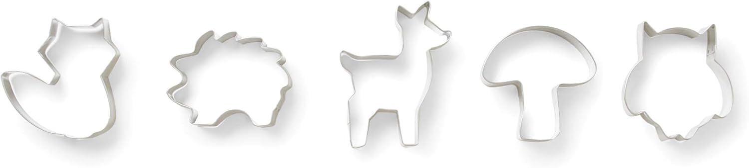 Fox Run Woodland Animal Cookie Cutter Set