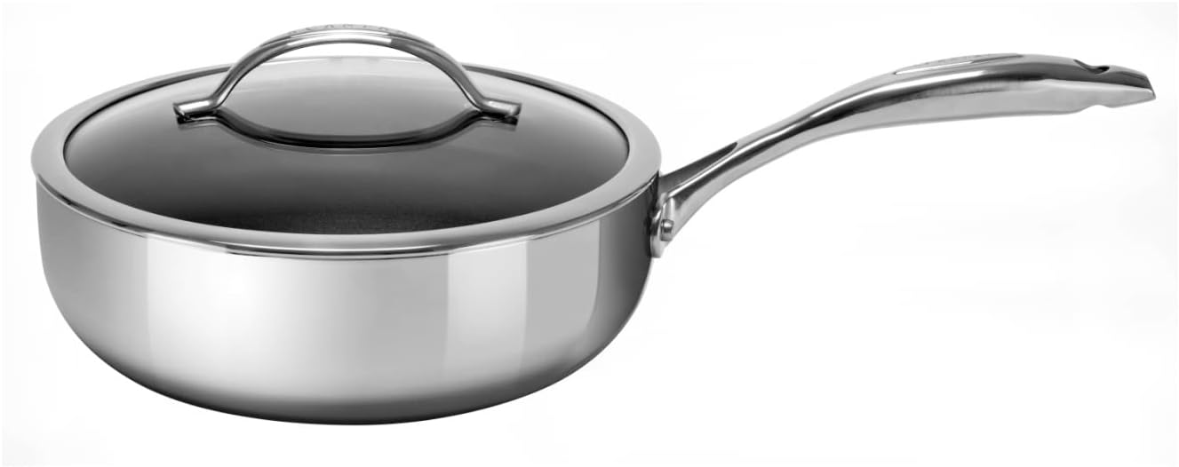 Scanpan HaptIQ Deep Sauté Pan with Lid – 26 cm / 3.7 L