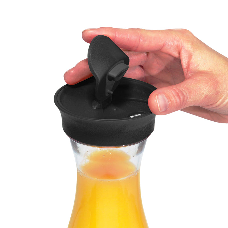Oggi Beverage Carafe 1.6L - Clear/Black