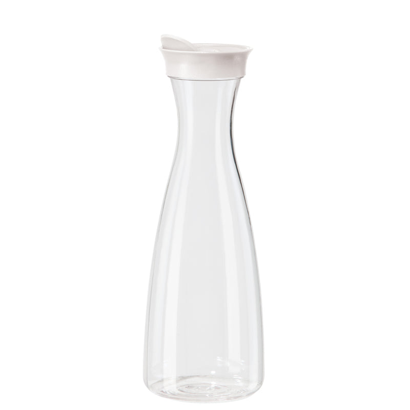 Oggi Beverage Carafe 1.6L - Clear/White