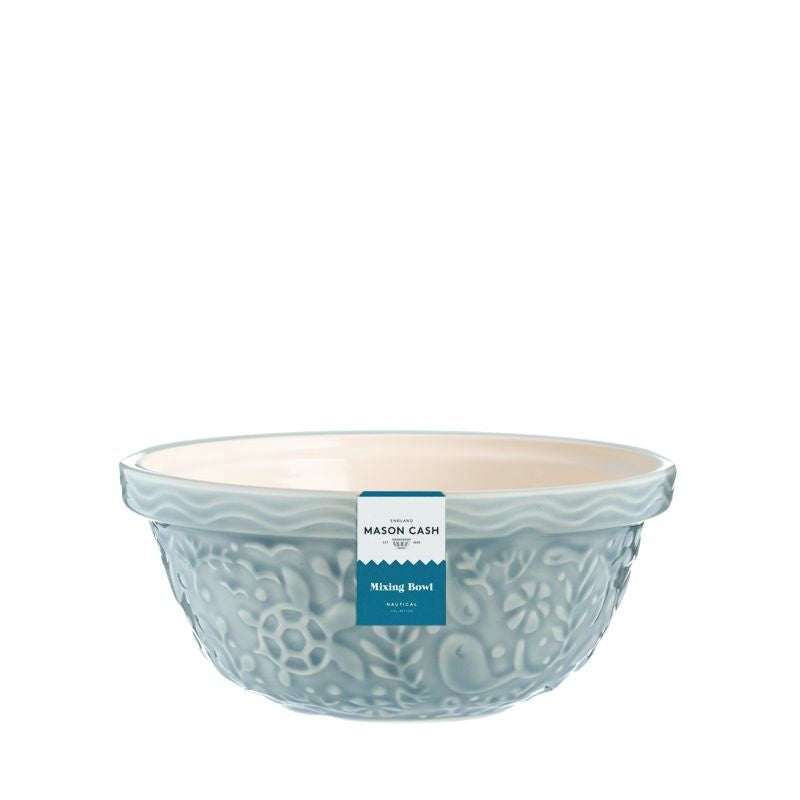 Mason Cash Nautical Mixing Bowl 9.75-Inch Blue