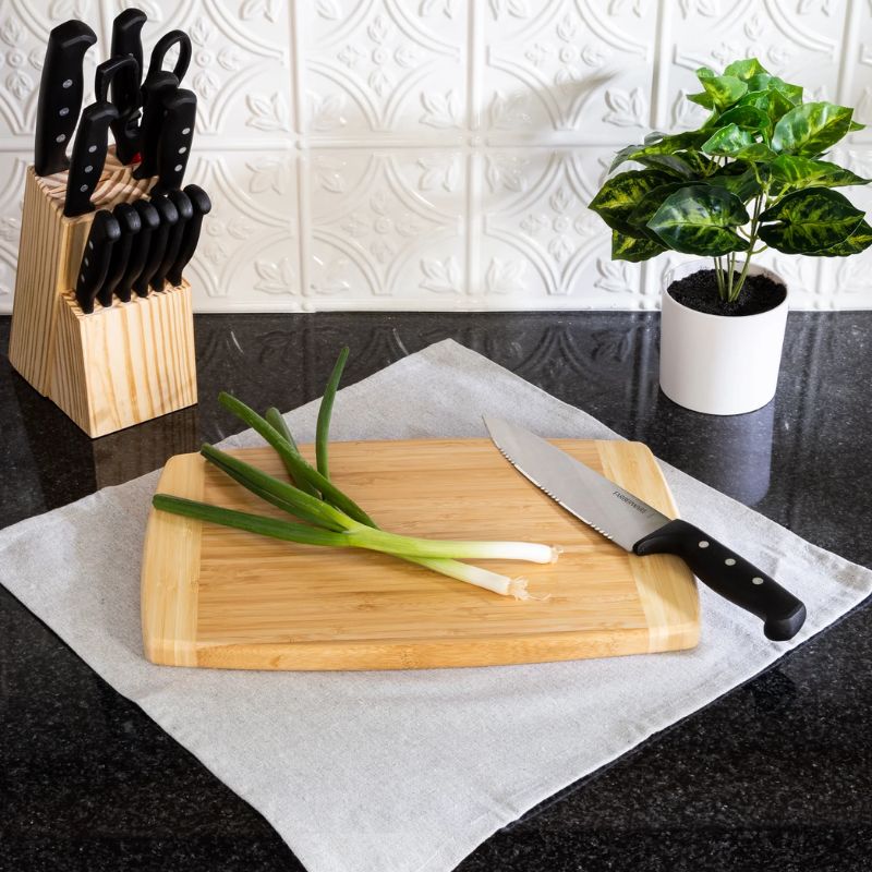 Joyce Chen Large Burnished Bamboo Cutting Board 10x15" Joyce Chen by Kitchen Niche