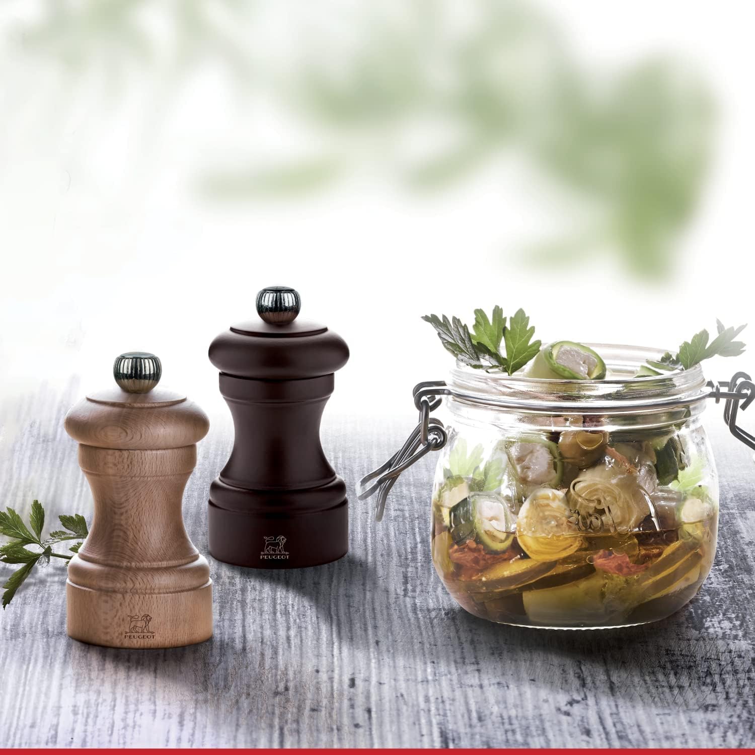 Peugeot Bistro Manual Pepper Mill – Matte Black - 10 cm