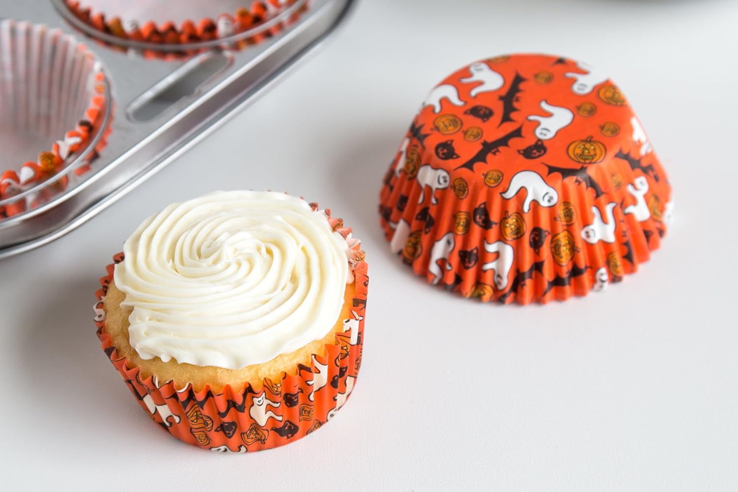 Fox Run Halloween Bake Cups - 50 Pack