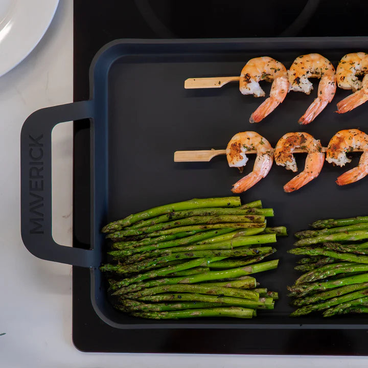 Maverick Preseasoned Carbon Steel Griddle - 22"
