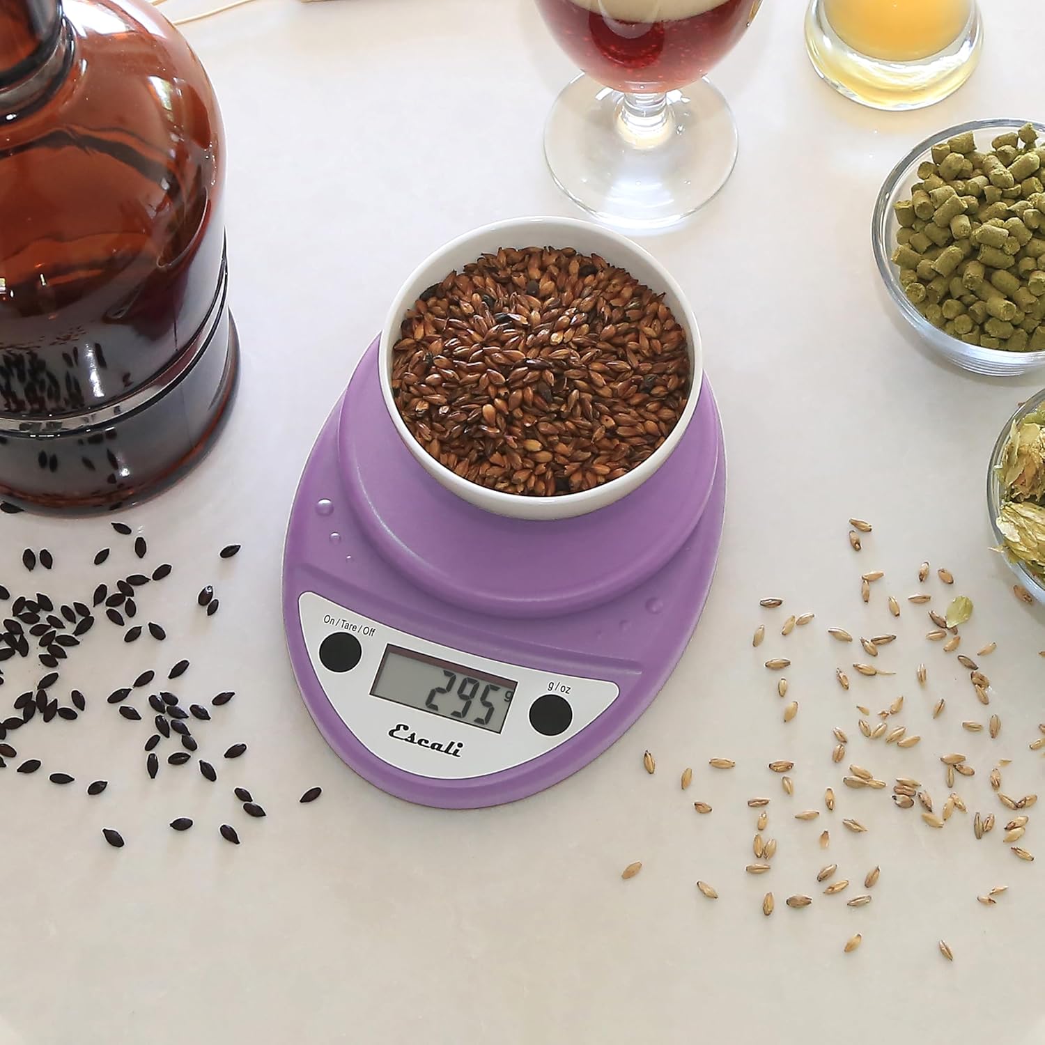 Escali Primo Digital Kitchen Scale – Lavender